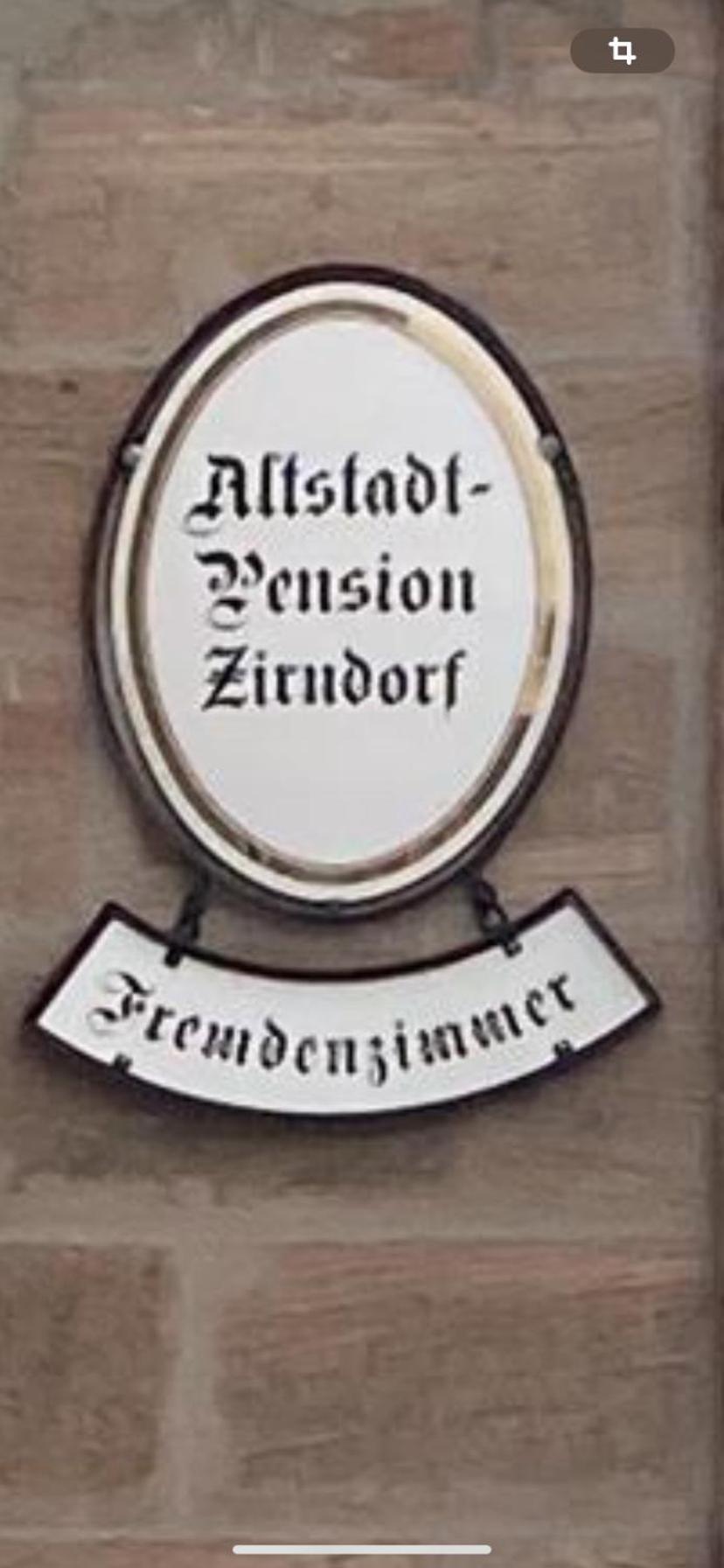 Altstadtpension זירנדורף מראה חיצוני תמונה